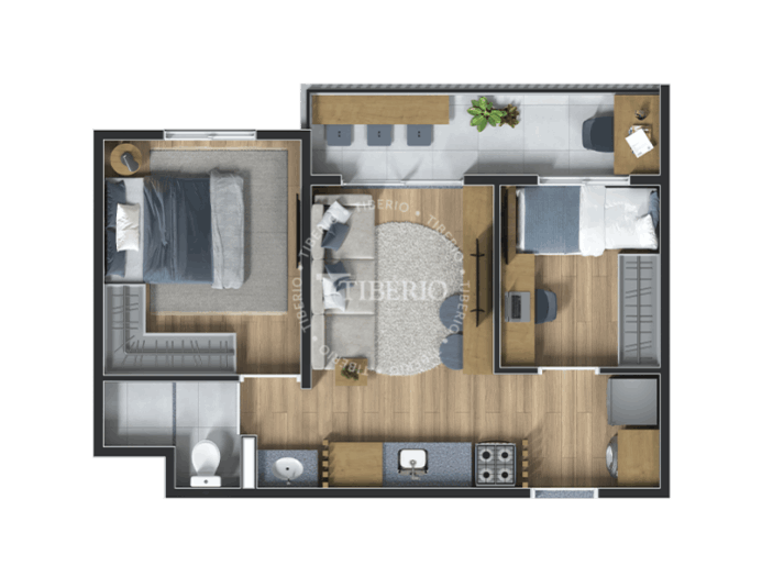 Metrpolitan Consolação - Tibério Apartamento na Consolação