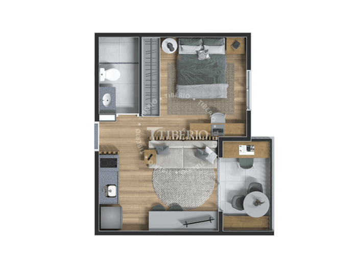 Metrpolitan Consolação - Tibério Apartamento na Consolação