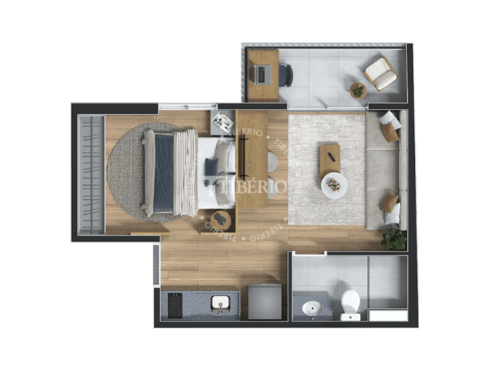 Metrpolitan Consolação - Tibério Apartamento na Consolação